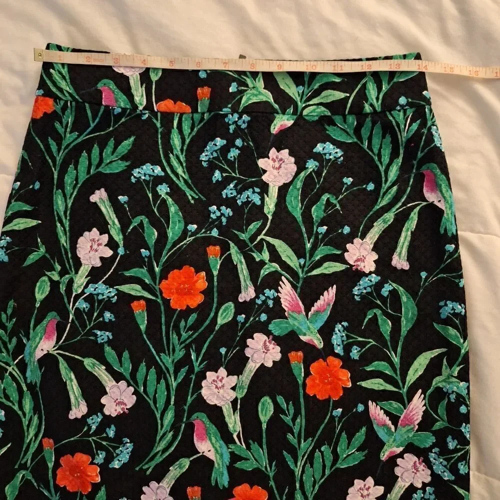 Kate Spade Sz 4 floral pencil skirt